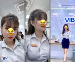 Lộ clip sex nhân viên ngân hàng VIB full 8 phút